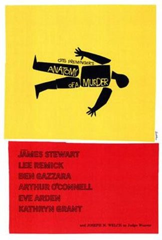Anatomy Of A Murder Movie Poster Print