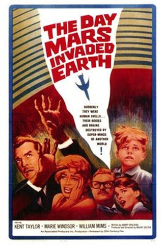 The Day Mars Invaded Earth Movie Poster Print