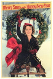 Shirley Temple Christmas Greeting Movie Poster Print