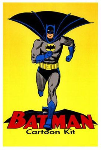 Batman Cartoon Kit Movie Poster Print