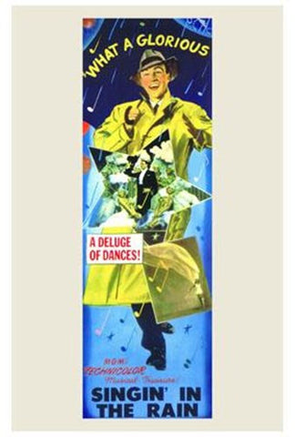 Singin' In The Rain Movie Poster Print