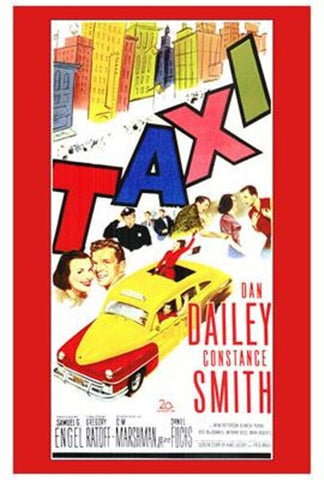 Taxi Movie Poster Print