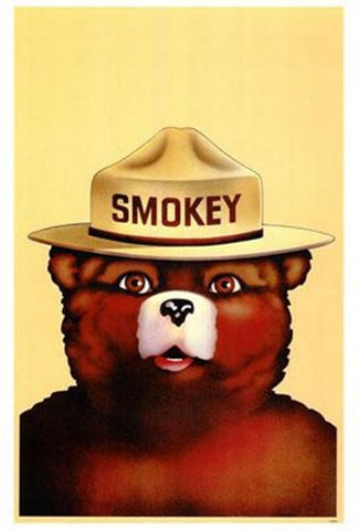 Smokey The Bear Movie Poster Print