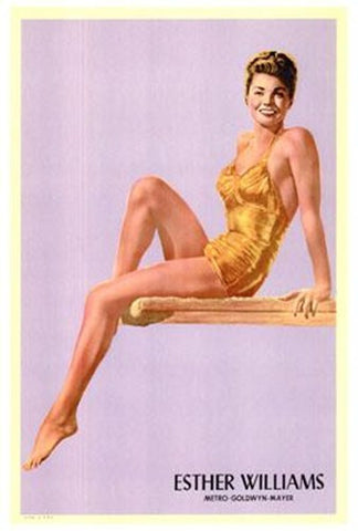 Esther Williams Movie Poster Print