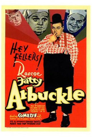 Fatty Arbuckle Movie Poster Print