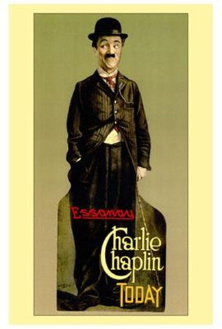 Charlie Chaplin Movie Poster Print