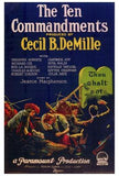 The Ten Commandments Movie Poster Print