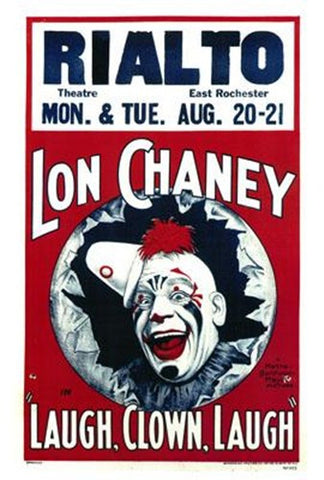 Laugh  Clown  Laugh Movie Poster Print
