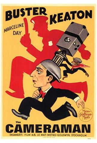 The Cameraman Movie Poster Print