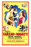 Tarzan The Mighty Movie Poster Print