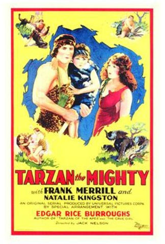 Tarzan The Mighty Movie Poster Print