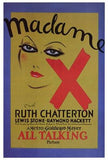 Madame X Movie Poster Print