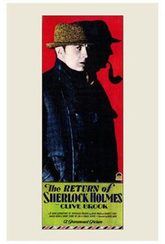 The Return Of Sherlock Holmes Movie Poster Print
