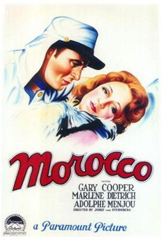 Morocco Movie Poster Print