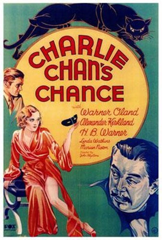 Charlie Chan's Chance Movie Poster Print