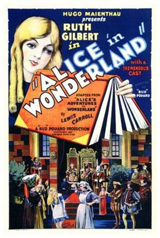 Alice In Wonderland Movie Poster Print