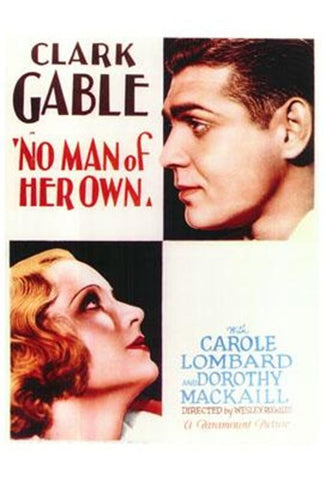 No Man Of Her Own Movie Poster Print
