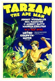 Tarzan The Ape Man Movie Poster Print