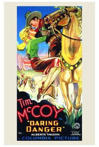 Daring Danger Movie Poster Print