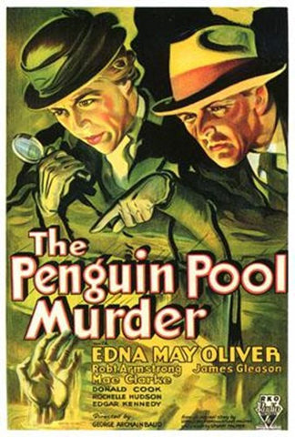 The Penguin Pool Murder Movie Poster Print