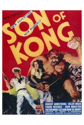 Son Of Kong Movie Poster Print