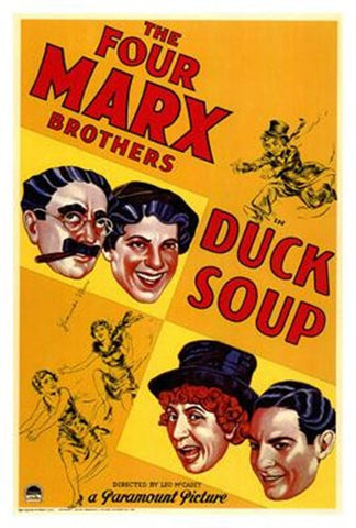 Duck Soup Movie Poster Print
