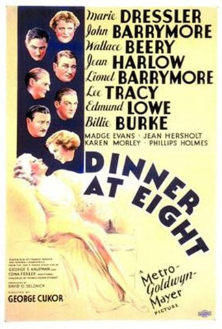 Dinner At Eight Movie Poster Print