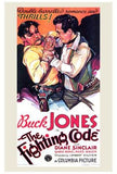 The Fighting Code Movie Poster Print