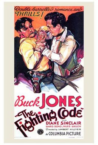 The Fighting Code Movie Poster Print