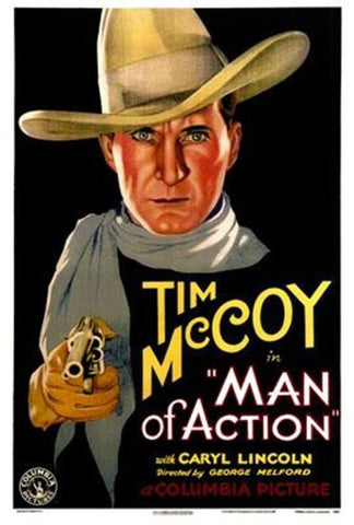 Man Of Action Movie Poster Print