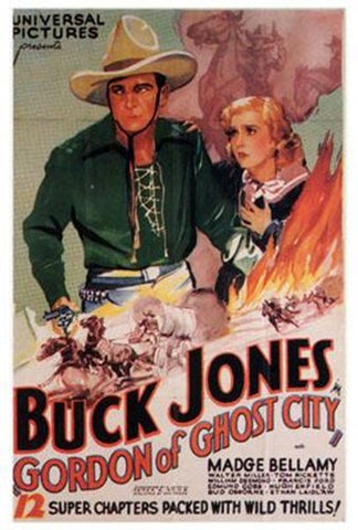 Gordon Of Ghost City Movie Poster Print