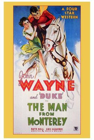 Man From Monterey Movie Poster Print