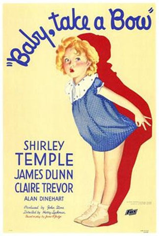 Baby Take A Bow Movie Poster Print