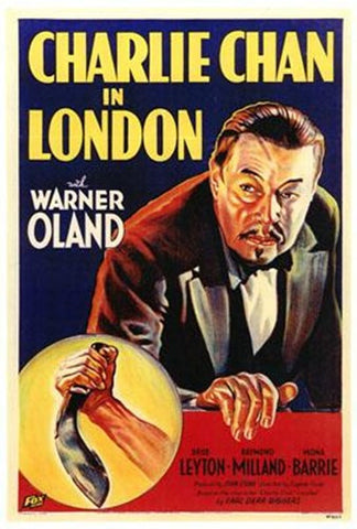 Charlie Chan In London Movie Poster Print