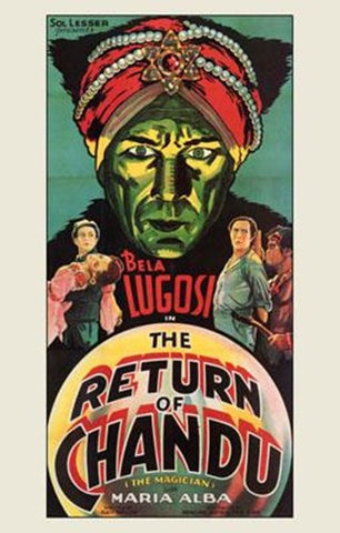 The Return Of Chandu Movie Poster Print