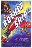 Rocket Ship Movie Poster Print