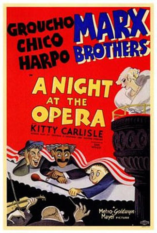 A Night At The Opera Movie Poster Print