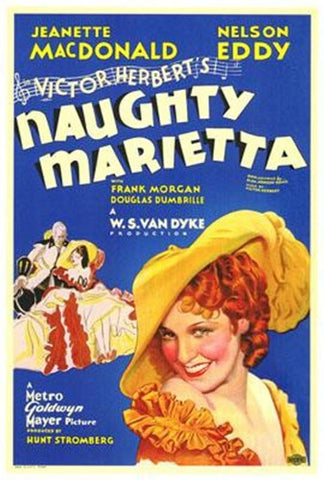 Naughty Marietta Movie Poster Print