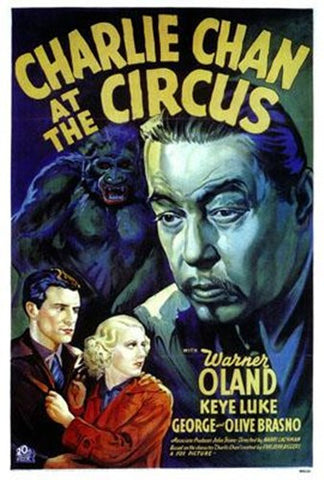 Charlie Chan At The Circus Movie Poster Print