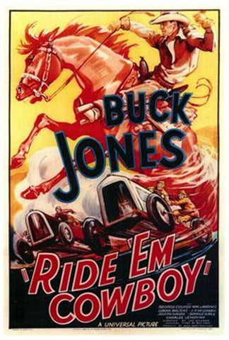 Ride 'Em Cowboy Movie Poster Print