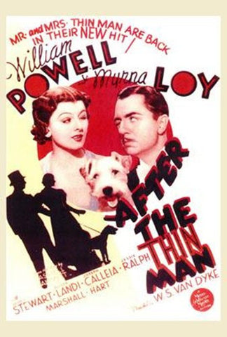 After The Thin Man Movie Poster Print