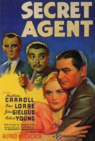 Secret Agent Movie Poster Print