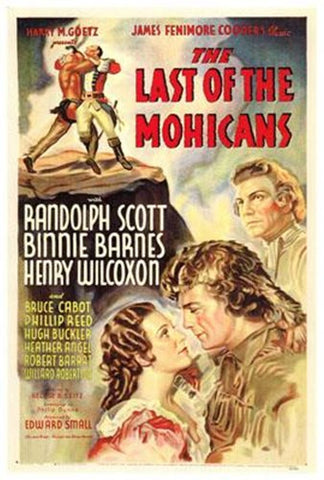 The Last Of The Mohicans Movie Poster Print
