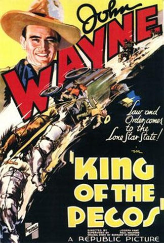 King Of The Pecos Movie Poster Print
