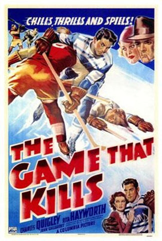 The Game That Kills Movie Poster Print