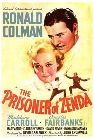 The Prisoner Of Zenda Movie Poster Print