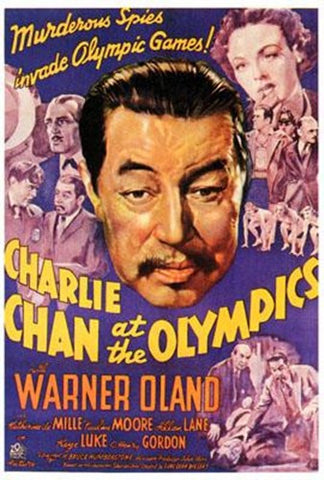 Charlie Chan At The Olympics Movie Poster Print