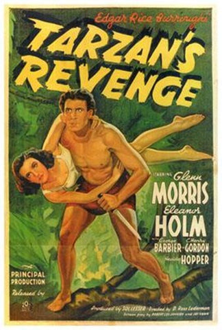 Tarzan's Revenge Movie Poster Print