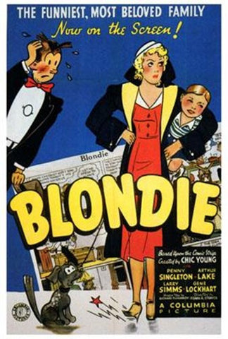 Blondie Movie Poster Print