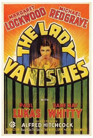 The Lady Vanishes Movie Poster Print
